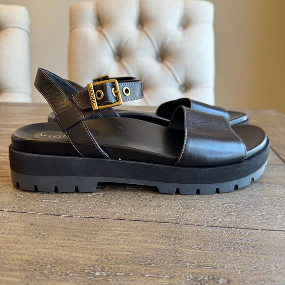 VIONIC Women's Size 9 Jamie Platform Sandal Comfort Casual Goth Goddess Lug - Picture 5 of 16